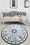 Conceptum Alfombra Horoscope Beyaz Multicolor 100 cm